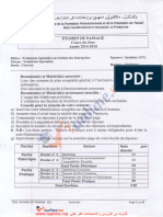 Examen de Passage Tsge 2015 v1 Gestion Des Entreprises