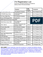 05 - Lube Oil Requirements