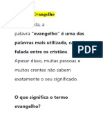 O Evangelho