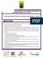 0882.007 Professor Anos Finais Do Ensino Fundamental Artes