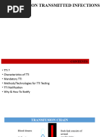 Transfusion Transmitted Diseases