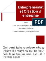 Entrepreneuriat Et Creation 20a Juin-3 PHD Laki Mbayo