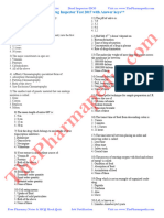 PEB Drug Inspector Paper 2017 Pharmapedia