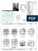 Architectural Plan For Two-Storey Residential With Roof Deck