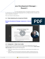 Assignment 1 Business Development Manager 2024-2