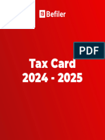 Tax Card 2024-25