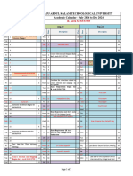 B. Arch Academic Calender - S3 - S5 - S7 - S9 July 24-Dec 24 and and S4 - S6 - S8 - S10