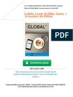 Get (Original PDF) GLOBAL 4 (With GLOBAL Online, 1 Term (6 Months) 4th Edition Free All Chapters