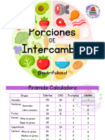 Flaschcards - Porciones de Intercambio