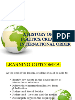 History of Global Politics