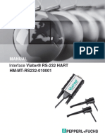 Manual - Viator - RS-232 - HART - Interface - HM-MT-RS232-010001 Português