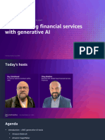 Transforming Financial Services With Generative AI