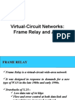 Virtual-Circuit Networks: Frame Relay and ATM