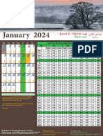 Balham Mosque Tooting Islamic Centre Calendar