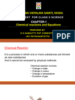 1 Chemical Reaction and Equation 1