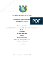 TRABAJO FINAL, PROYECTO de Investigacion Canles Derecho Constitucional