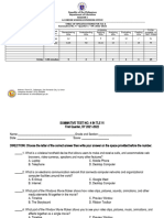 TLE6 Quarter 1 Summative 4