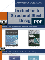 CE014 Module 1.0 Introduction To Structural Steel Design