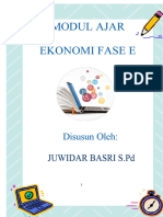 Modul Ajar Ekonomi - Konsep Dasar Ilmu Ekonomi - Fase e