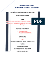 MATRIZ PROYECTO INNOVADOR - PPE - 2do - A