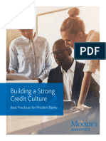 Building A Strong Credit Culture