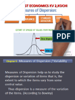 1 Measures of Dispersion From Introduction To Quartile Deviation