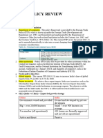 Unit 1 Trade Policy Review