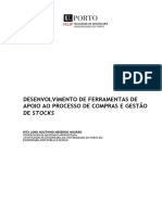 Desenvolvimento de Ferramentas de Apoio Ao Processo de Compras e Gestão de Stocks