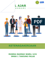 Modul Ajar Ekonomi - MODUL AJAR MATERI KETENAGAKERJAAN - Fase F