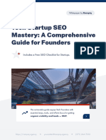 Tech Startup SEO Mastery - A Comprehensive Guide For Founders (Plus Free SEO Checklist) - Whitepaper by Rampiq