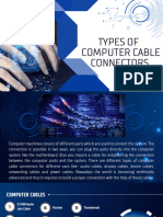 Types of Computer Cables