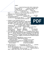 Gap Filling & Sentence Framing Exercises