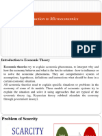 Introduction To Microeconomics