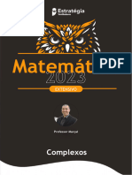 Matematica - Complexos - Extensivo 2023 - Professor Marcal