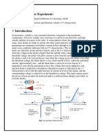 Objectives of The Experiment:: Fig1. P-N Junction Characteristics