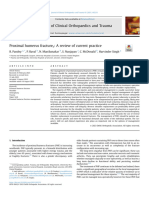 Proximal Humerus Fractures - A Review of Current Practice