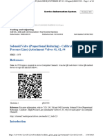 Solenoid Valve (Proportional Recucing) - Calibrate - High Pressure Line