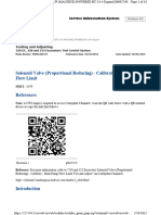 Solenoid Valve (Proportional Reducing) - Calibrate - Main Pump Flow Limit
