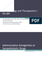 Symapatholytics Adrenoceptor Antagonists 2024