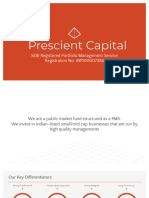 Prescient Capital Deck