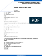 Chapter 6 Problems of Simultaneous Linear Equations