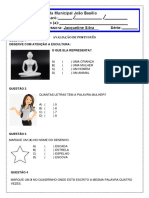 Avaliação de Português