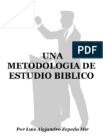 Una Metodologia de Estudio Biblico