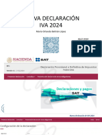 Material Nueva Declaración de IVA 2024 Mario Beltran