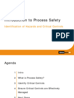 Introduction To Process Safety Identification of Hazards