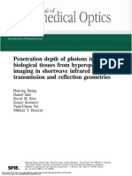 2016-Penetration Depth of Photons in Biological Tissues From HSI