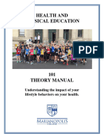 Health and Physical Education Theory Manual Chapter 8