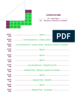 AGENDA - 2º Semestre 2024