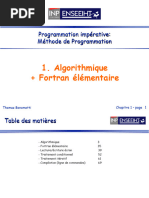 Part1 Algorithmique Et FortranElementaire