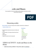 Acids and Bases Updated